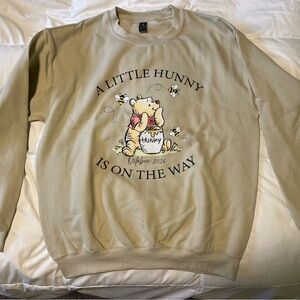 Baby Announcement Crew Neck Sweater